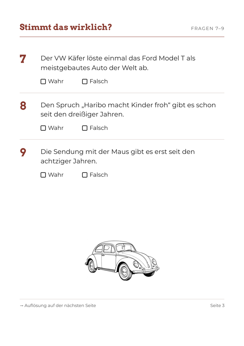 Beispielseite mit Illustration