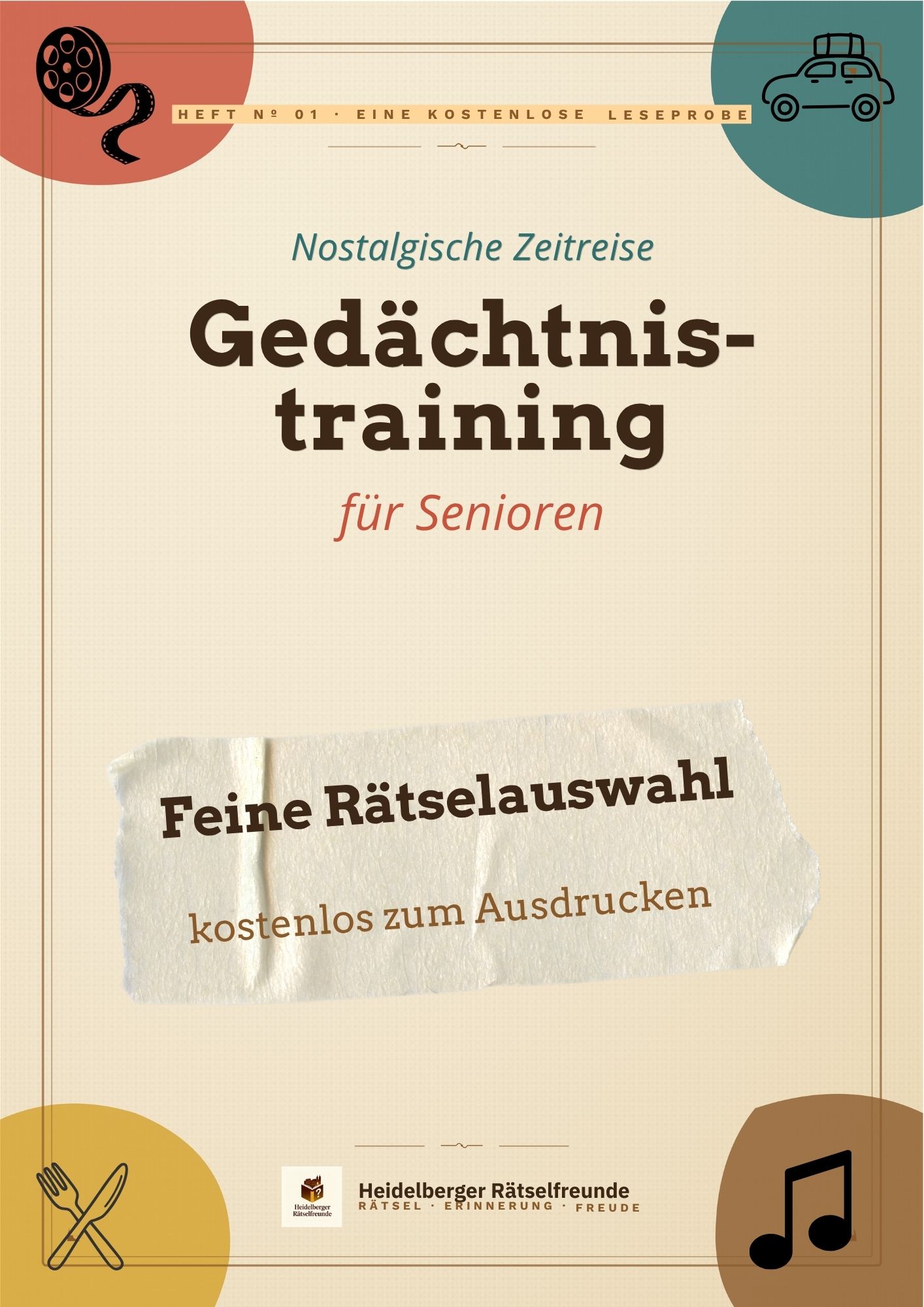 Feine Rätselauswahl – Auszug aus Nostalgische Zeitreise