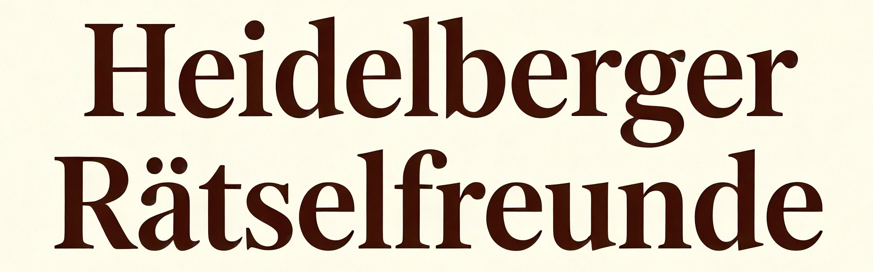 Heidelberger Rätselfreunde